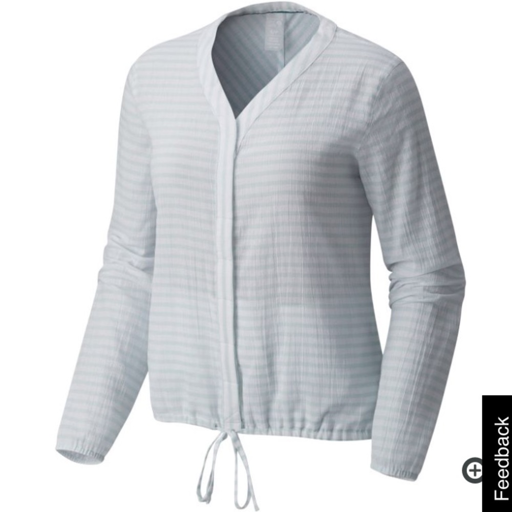 NWT Mountain Hardwear Cotton Weave Shirt